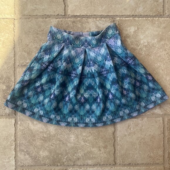 Aeropostale Blue Patterned Mini Skirt | Size XS - Picture 8 of 9